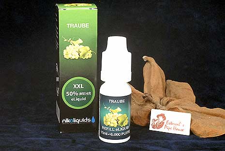 Niko Liquids E-Shisha "Gr�n" Traube 15ml